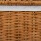 Set of Baskets Alexandra House Living Brown Polyester Rattan 2 Pieces