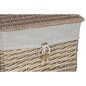 Basket set Home ESPRIT Beige Natural wicker 47 x 35 x 55 cm 5 Pieces