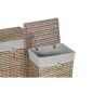 Basket set Home ESPRIT Beige Natural wicker 47 x 35 x 55 cm 5 Pieces