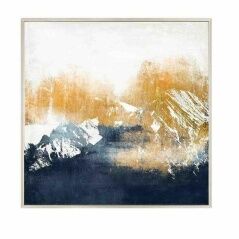 Quadro DKD Home Decor Astratto 80 x 3 x 80 cm Moderno (2 Unità)