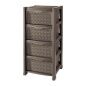 Chest of drawers Tontarelli Plastic 4 drawers (38,5 x 39 x 82,5 cm)