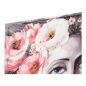 Painting DKD Home Decor Girl Flowers 120 x 3 x 80 cm Modern (2 Units)