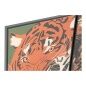 Quadro DKD Home Decor 52 x 2,7 x 72 cm Tigre Moderno (2 Unità)