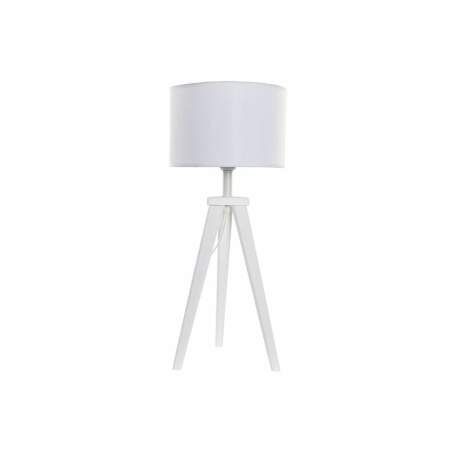 Lampada da tavolo DKD Home Decor 8424001807918 Legno Bianco 220 V 50 W 30 x 30 x 72 cm