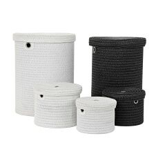 Set di Cestini DKD Home Decor polipropilene (5 pcs) (42 x 42 x 53 cm)