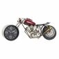 Orologio da Tavolo DKD Home Decor Cristallo Rosso Moto Ferro