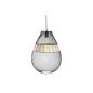 Lampadario DKD Home Decor Nero Metallo Marrone 50 W 32 x 32 x 43 cm