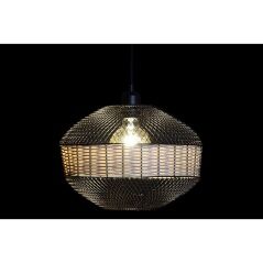 Lampadario DKD Home Decor Nero Marrone 220 V 50 W (31 x 31 x 27 cm)