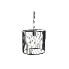 Lampadario DKD Home Decor Nero 220 V 50 W (30 x 30 x 28 cm)