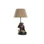 Desk lamp DKD Home Decor Brown Multicolour Colonial 220 V 50 W Monkey (27 x 25 x 44,5 cm)