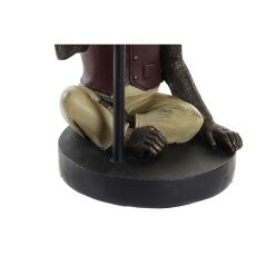 Desk lamp DKD Home Decor Brown Multicolour Colonial 220 V 50 W Monkey (27 x 25 x 44,5 cm)