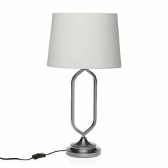 Lampada da tavolo Versa Calgary Chrome (33 x 33 x 61 cm)