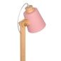 Desk lamp DKD Home Decor Green Pink Natural Wood Metal 50 W 220 V 18 x 20 x 45 cm 15 x 20 x 50 cm (2 Units)