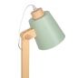 Lampada da tavolo DKD Home Decor Verde Rosa Naturale Legno Metallo 50 W 220 V 18 x 20 x 45 cm 15 x 20 x 50 cm (2 Unità)