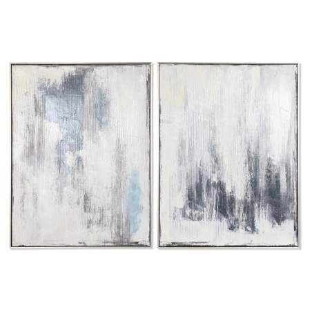 Painting DKD Home Decor 60 x 3,5 x 80 cm Abstract 60 x 3 x 80 cm Urban (2 Units)