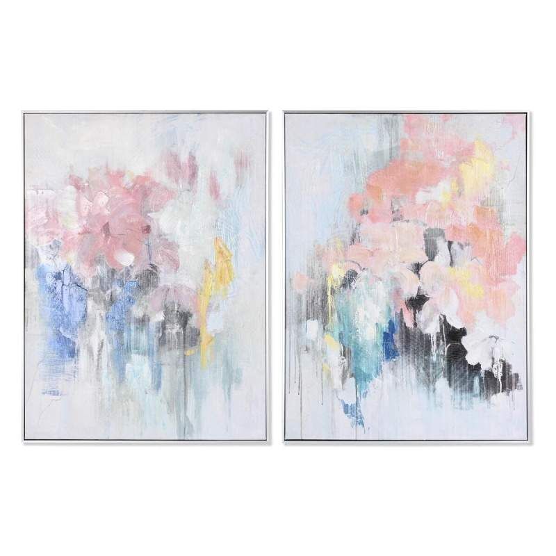 Painting DKD Home Decor 60 x 3,5 x 80 cm Abstract 60 x 3 x 80 cm Urban (2 Units)