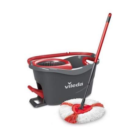 Mop with Bucket Vileda Turbo Easywriting & Clean polipropilene