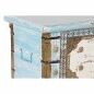 Forziere DKD Home Decor Azzurro Ottone Legno di mango 116 x 40 x 45 cm