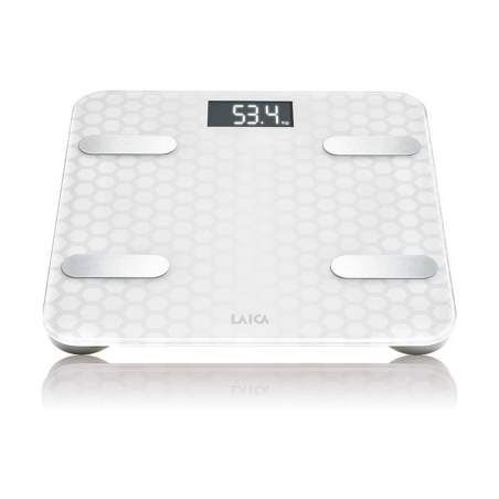 Digital Bathroom Scales LAICA PS7011 White Glass 180 kg