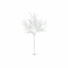 Albero di Natale DKD Home Decor Bianco Argentato Metallo Plastica 120 x 120 x 220 cm