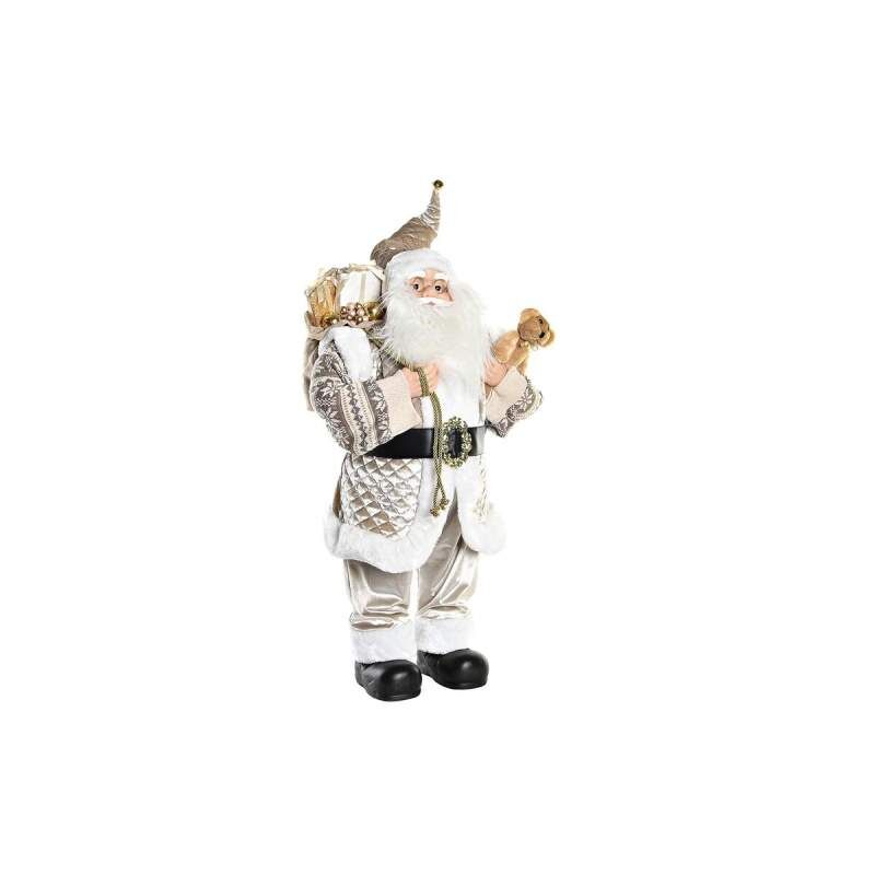 Decorazione DKD Home Decor Babbo Natale Grigio PVC 45 x 34 x 80 cm