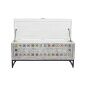 Chest DKD Home Decor Ceramic Grey White Mango wood (116 x 40 x 50 cm)