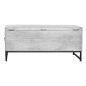 Chest DKD Home Decor Ceramic Grey White Mango wood (116 x 40 x 50 cm)