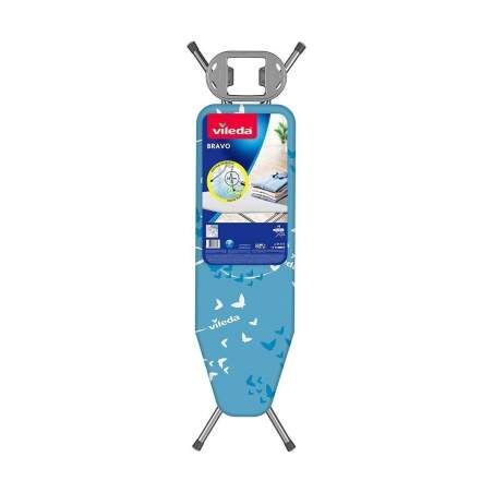 Asse da Stiro Vileda Bravo Azzurro Acciaio 120 x 38 cm Geometrico