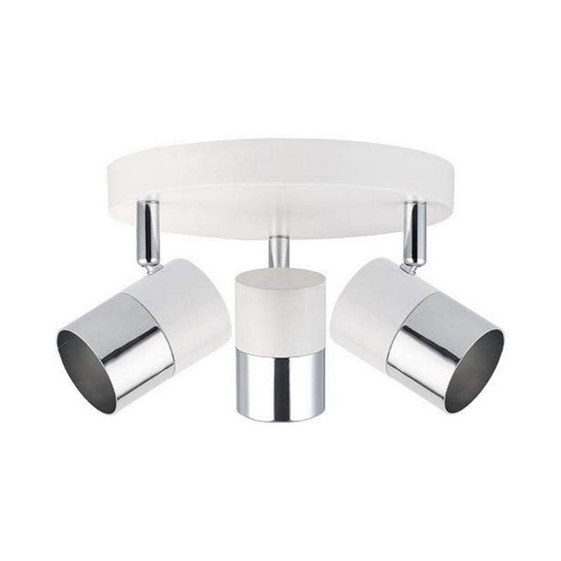 Ceiling Light EDM 32013 Moon Metal / Crystal 50 W 20 x 7,6 x 12,6 cm White