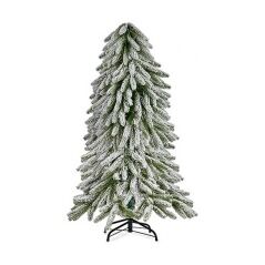 Albero di Natale Metallo Bianco Verde Plastica