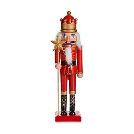 Decorative Figure Red Nutcracker 21,5 x 81 x 16 cm Plastic