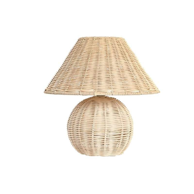 Lampada da tavolo DKD Home Decor Naturale Rattan 220 V 50 W Alpino (30 x 30 x 31 cm)