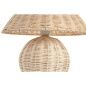 Desk lamp DKD Home Decor Natural Rattan 220 V 50 W Alpino (30 x 30 x 31 cm)