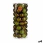 Set of Christmas balls Green Plastic (4 Units)