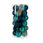 Set di palline di Natale Azzurro PVC 8 x 9 x 8 cm (4 Unità)