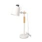 Flexo/Desk lamp EDM White Vintage Metal Wood 60 W (Ø 15 x 54 cm)