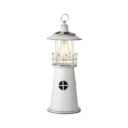 Luce solare Lumineo 895031 Faro Ø 18 x 46 cm Bianco Caldo 20 Lm