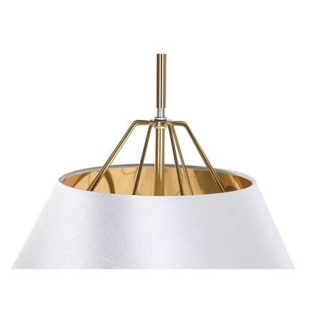 Ceiling Light DKD Home Decor White Golden PVC Metal 50 W 38 x 38 x 32 cm