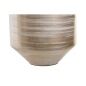 Vaso DKD Home Decor Cristallo Alluminio Multicolore 15 x 15 x 52 cm Moderno