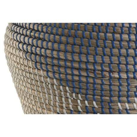 Vaso DKD Home Decor Azzurro Naturale Mediterraneo 35 x 35 x 50 cm