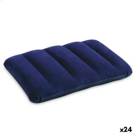 Pillow Intex Downy Pillow Inflatable Blue 43 x 9 x 28 cm (24 Units)