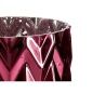 Vaso Intaglio Spiga Rosa Cristallo 11,3 x 19,5 x 11,3 cm (6 Unità)