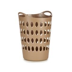 Cesto per i Panni Beige Plastica 50 L 44 x 56 x 41 cm (12 Unità)