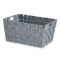 Cestino Multiuso Grigio Stoffa 5 L 30,4 x 14 x 20 cm (18 Unità)