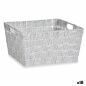 Multi-purpose basket White Cloth 30,4 x 14 x 20 cm (18 Units)