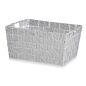 Multi-purpose basket White Cloth 30,4 x 14 x 20 cm (18 Units)