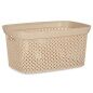 Cesto per i Panni Beige Plastica 10 L 24 x 17 x 35 cm (24 Unità)