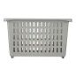 Multi-purpose basket With wheels Grey Plastic 17,5 x 26 x 46 cm (12 Units)