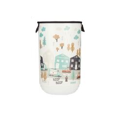 Laundry Basket Children's Road Plastic 40 L 34 x 52,3 x 34 cm (4 Units)