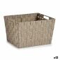 Cesto per i Panni Beige Stoffa 10 L 25 x 20 x 35,5 cm (12 Unità)